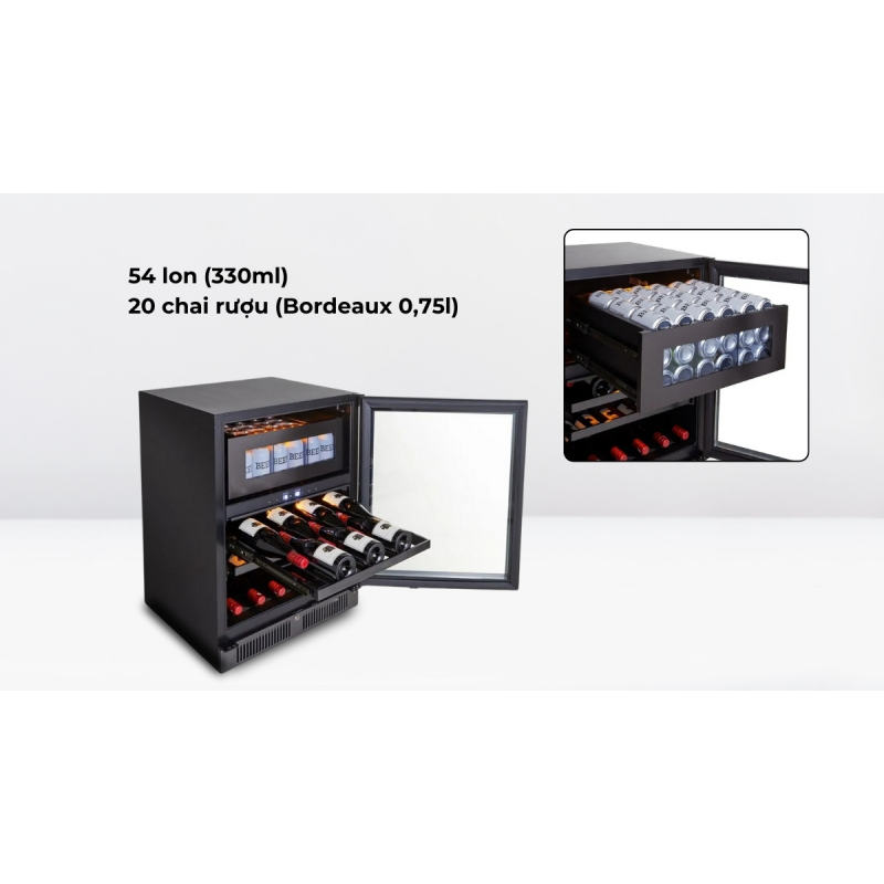 Tủ Ướp Rượu Kadeka KB40WBC