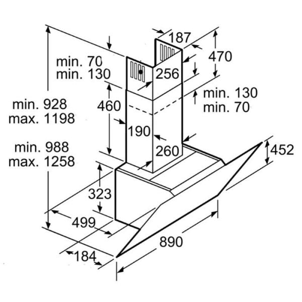 Máy hút mùi Bosch DWK97JQ60B