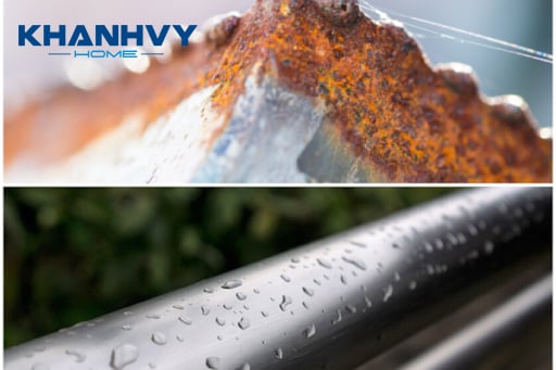 Inox có thể bị hoen gỉ