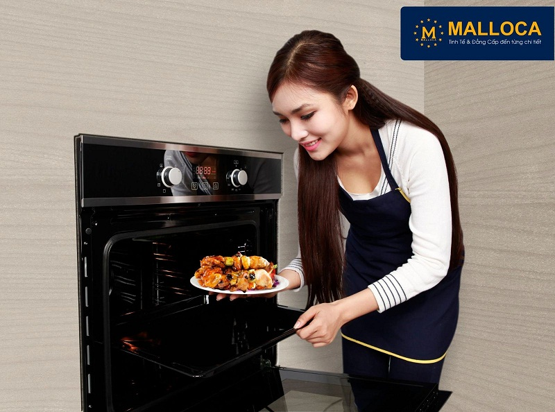 Lò nướng Malloca hỗ trợ đắc lực cho người nội trợ