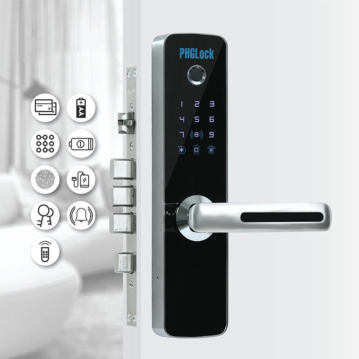 Khóa vân tay PHGLock đảm bảo an toàn hơn nhiều so với các loại khóa truyền thống