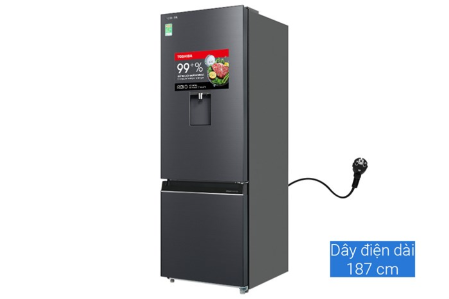 Tủ lạnh Toshiba GR-RB405WE-PMV(06)-MG Inverter 322 lít