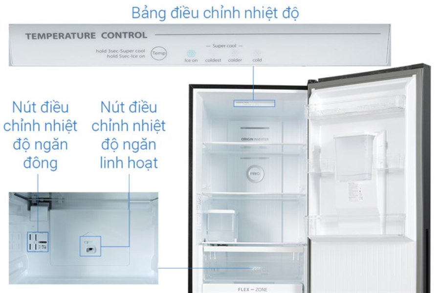 Tủ lạnh Toshiba GR-RB405WEA-PMV(06)-MG Inverter 321 lít