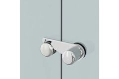 Kẹp kính cửa mở quay cabin tắm Vickini IVAN - 66057 66057.002 PSS