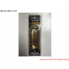Tay nắm âm màu đồng bóng Hafele 489.72.101