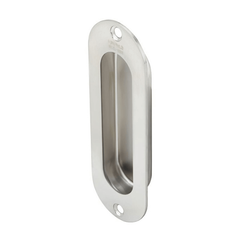 Tay nắm âm màu inox Hafele DIY 489.72.100