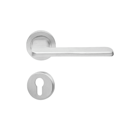 Tay nắm gạt Hafele BLADE cửa đi nắp chụp ruột khóa 901.99.553