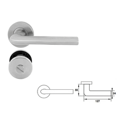 Tay nắm gạt Hafele cho phòng vệ sinh 903.99.992