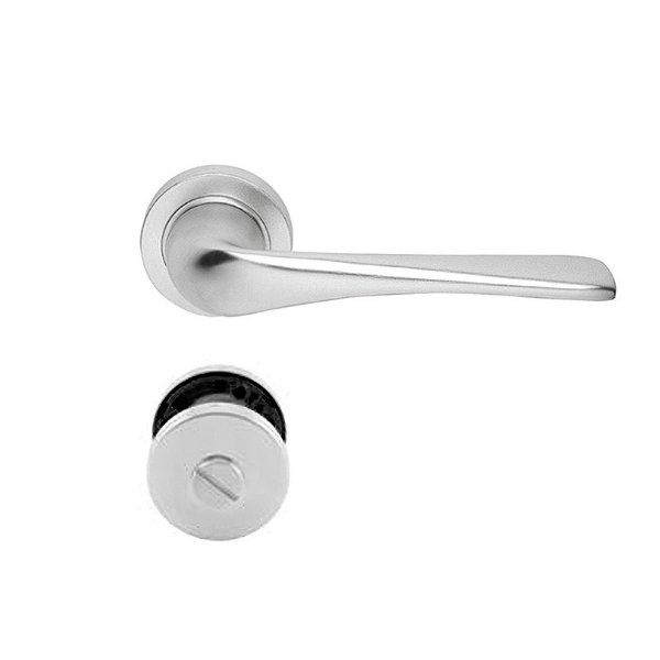Tay nắm gạt LEMANS Hafele cho cửa vệ sinh 901.99.593