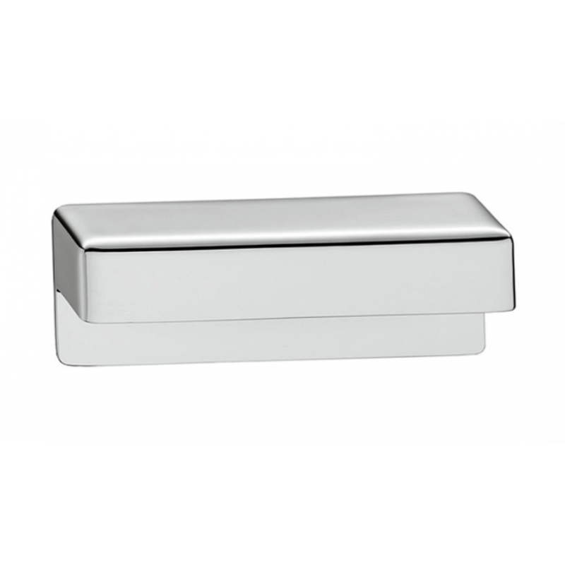 Tay nắm tủ Hafele Chrome bóng 170x40mm 110.34.296