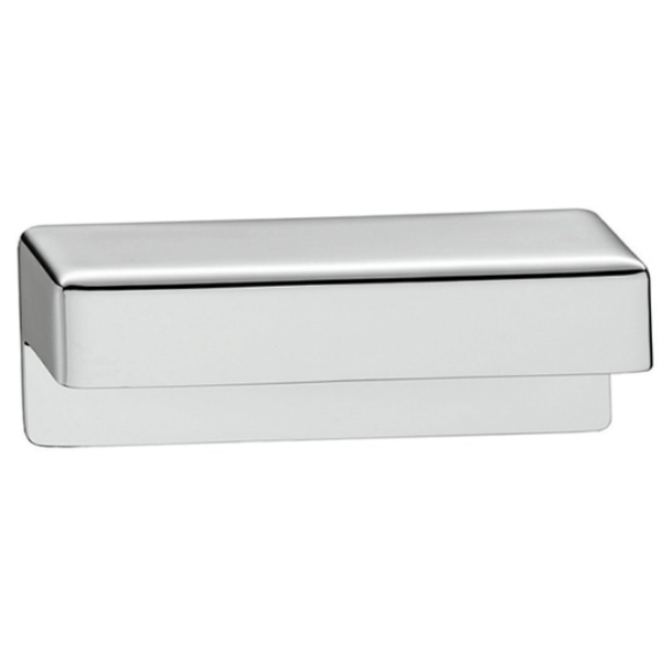 Tay nắm tủ Hafele Chrome bóng 170x40mm 110.34.296