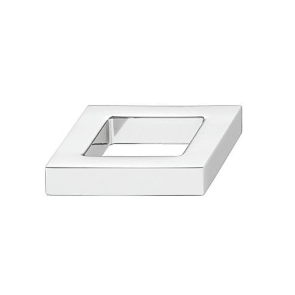 Tay nắm tủ Hafele Chrome bóng 40x24mm 110.34.271
