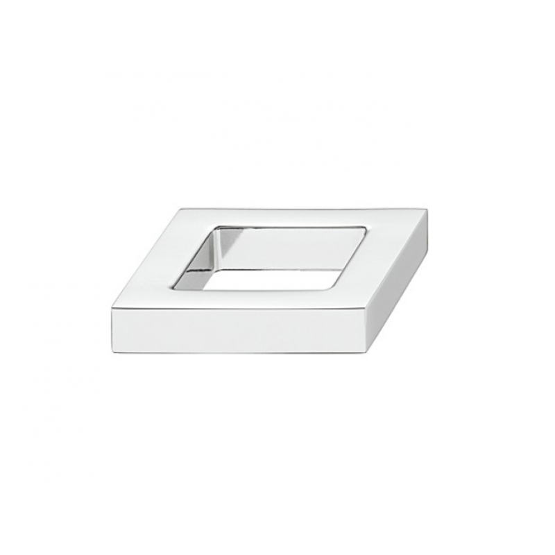 Tay nắm tủ Hafele Chrome bóng 40x24mm 110.34.271