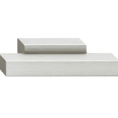 Tay nắm tủ Hafele Chrome bóng 80x24mm 110.35.281