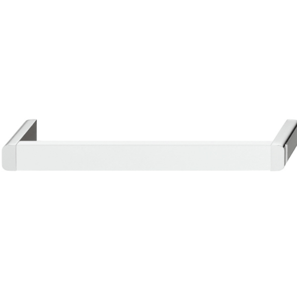 Tay nắm tủ Hafele Chrome bóng,trắng 106.69.217