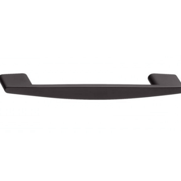 Tay nắm tủ Hafele Đen mờ 180x26mm 110.34.336