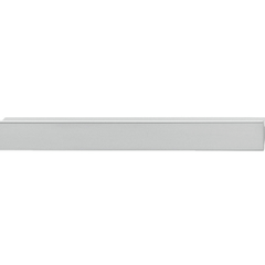 Tay nắm tủ Hafele, màu bạc 120x14mm 107.24.901