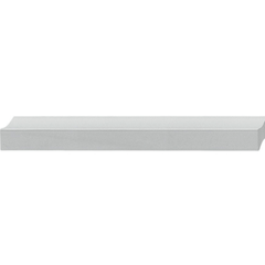 Tay nắm tủ Hafele, màu bạc 140x18mm 110.72.924
