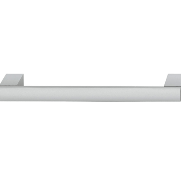 Tay nắm tủ Hafele, màu bạc 140x36mm 110.74.922