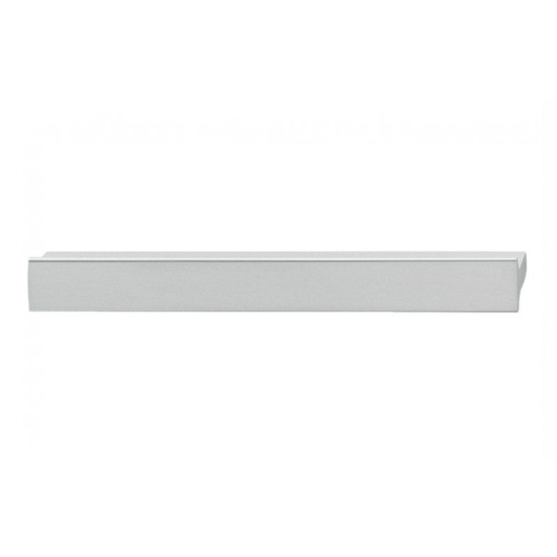 Tay nắm tủ Hafele, màu bạc 220x14mm 107.24.904