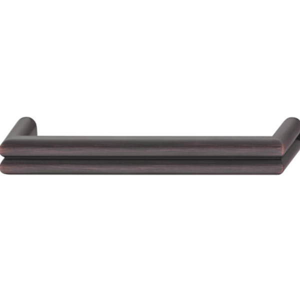 Tay nắm tủ Hafele, màu đồng rêu 138x30mm 106.61.033