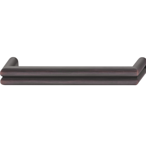 Tay nắm tủ Hafele, màu đồng rêu 170x30mm 106.61.034