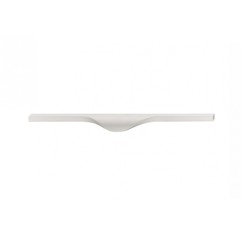 Tay nắm tủ Hafele màu inox 200x34mm 106.60.023