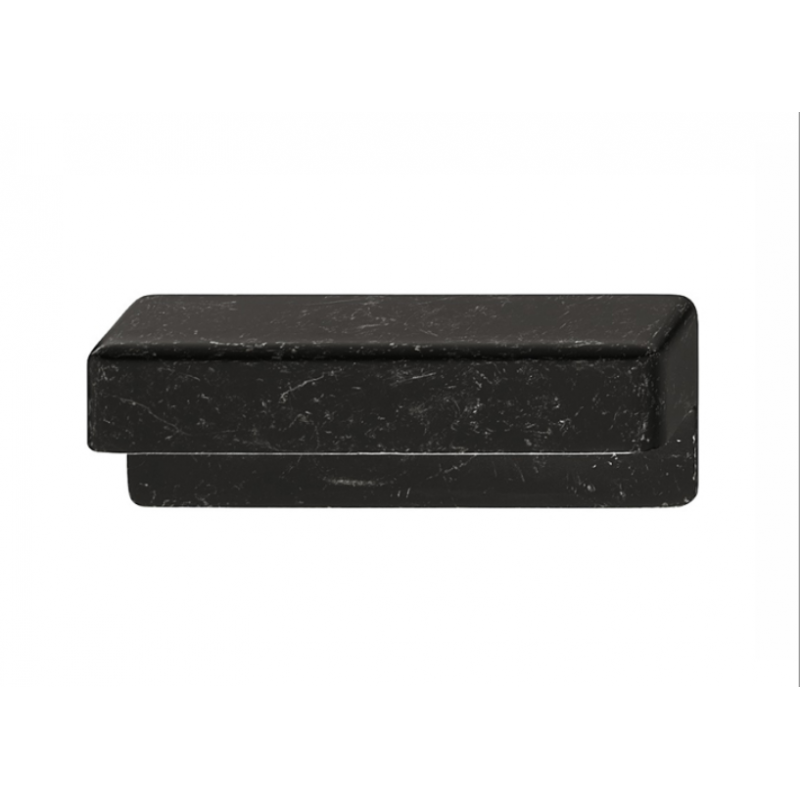 Tay nắm tủ Hafele màu kim loại cũ 106x40mm 110.34.094