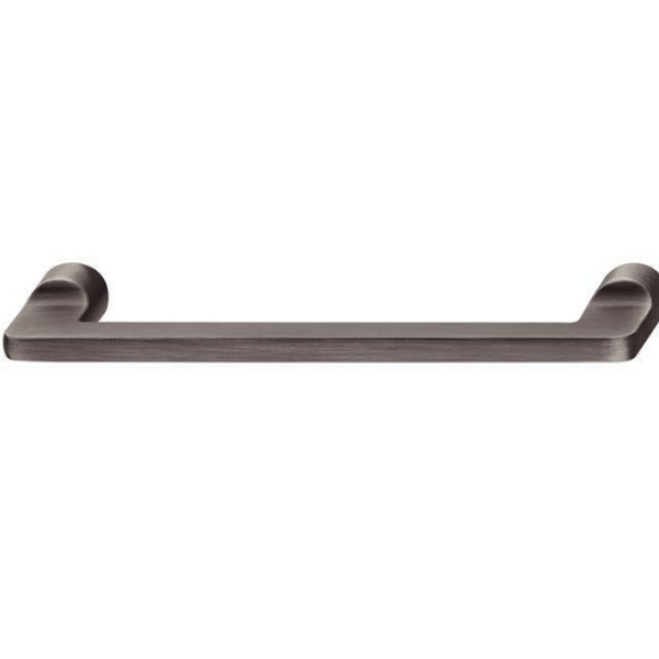 Tay nắm tủ Hafele, nicken mờ đen 144 x 32mm 106.61.323