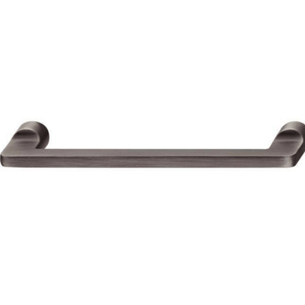 Tay nắm tủ Hafele, nicken mờ đen 176 x 32mm 106.61.324