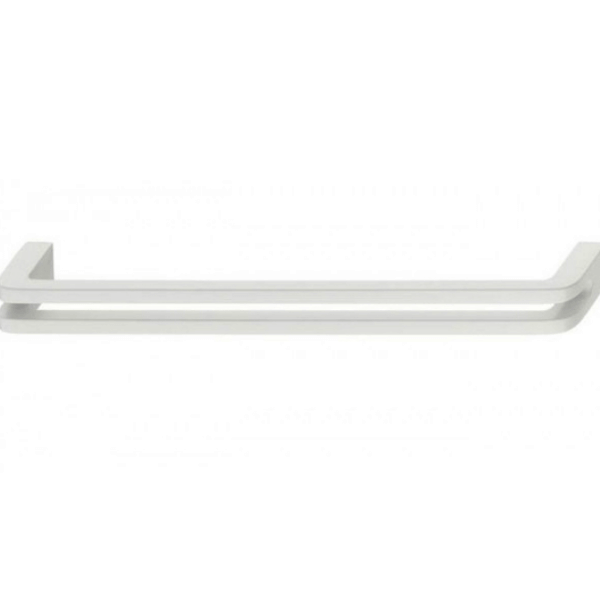 Tay nắm tủ Hafele Trắng mờ 170x28mm 110.34.706