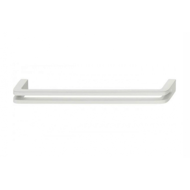 Tay nắm tủ Hafele Trắng mờ 202x28mm 110.34.707
