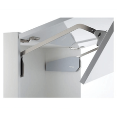 Tay nâng 2 cánh Häfele cao 520-590mm 15.2kg màu xám 493.05.731