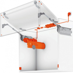 Tay nâng điện Blum AVENTOS HF Màu Trắng 372.94.040