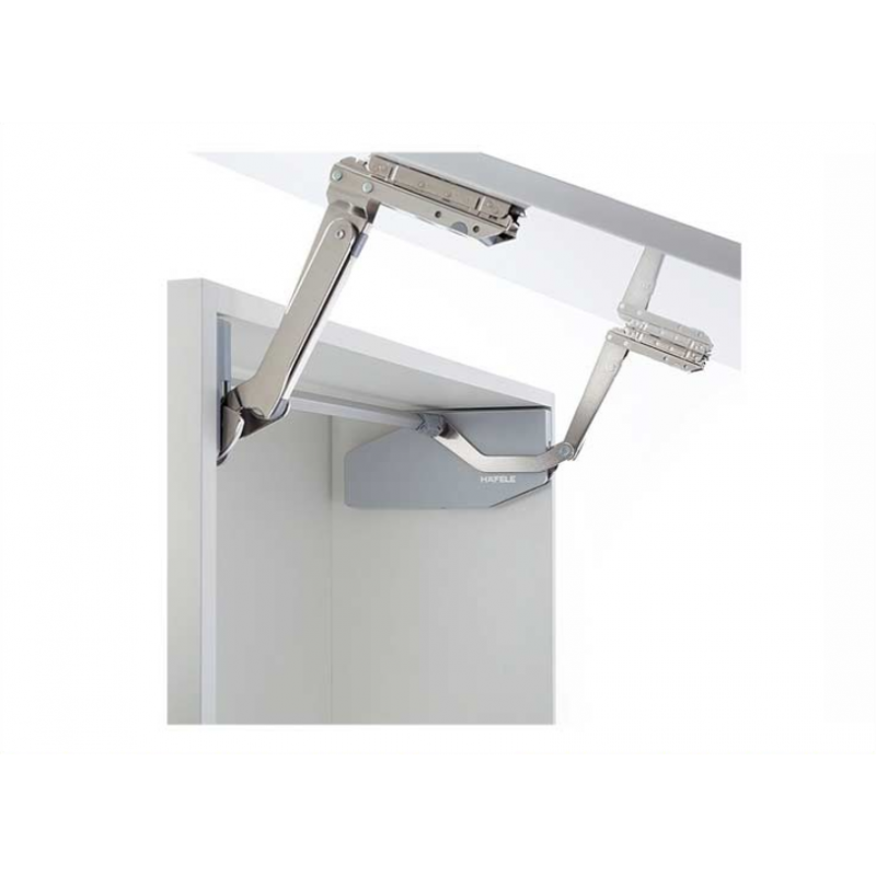 Tay nâng đơn Häfele cao 500mm 10kg màu trắng 372.71.143