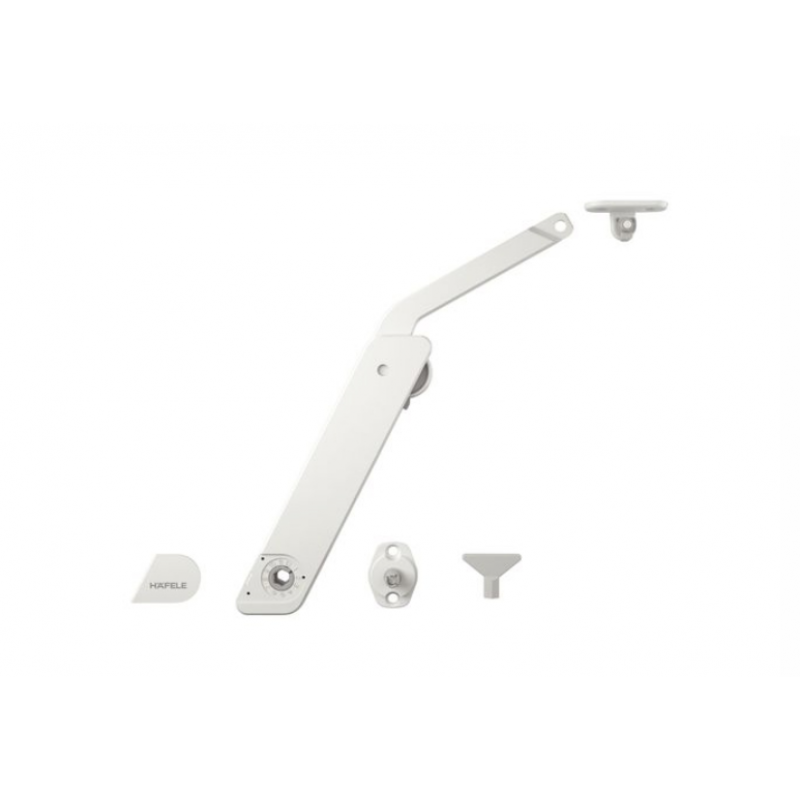 Tay nâng Free Flap Model B – Trắng, lắp trái Hafele 372.39.811