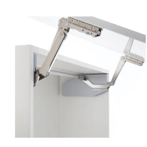 Tay nâng Häfele 1 cánh 17kg màu trắng 493.05.765