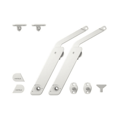 Tay nâng Hafele Free Flap Trắng, 2 tay nâng 372.39.730