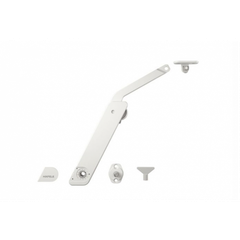 Tay nâng Hafele Free Flap Trắng, lắp phải 372.39.820
