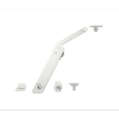 Tay nâng Hafele Free Flap Trắng, lắp trái 372.39.801