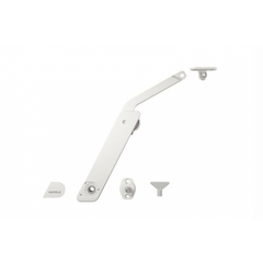 Tay nâng Hafele Free Flap Trắng, lắp trái 372.39.821