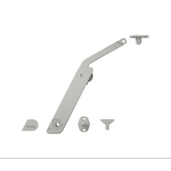 Tay nâng Hafele Free Flap Xám, lắp phải 372.39.630