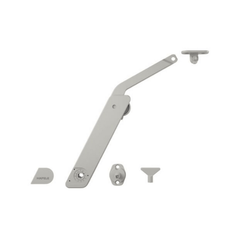 Tay nâng Hafele Free Flap Xám, lắp trái 372.39.601