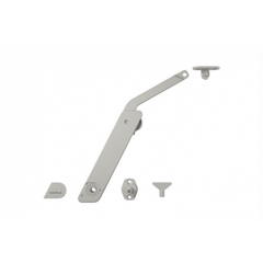 Tay nâng Hafele Free Flap Xám, lắp trái 372.39.621