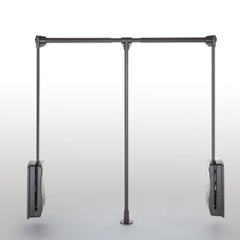 Tay nâng móc áo Hafele 600-830mm màu nâu 805.11.153