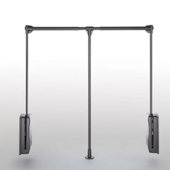 Tay nâng móc áo Hafele 600-830mm màu trắng 805.11.753