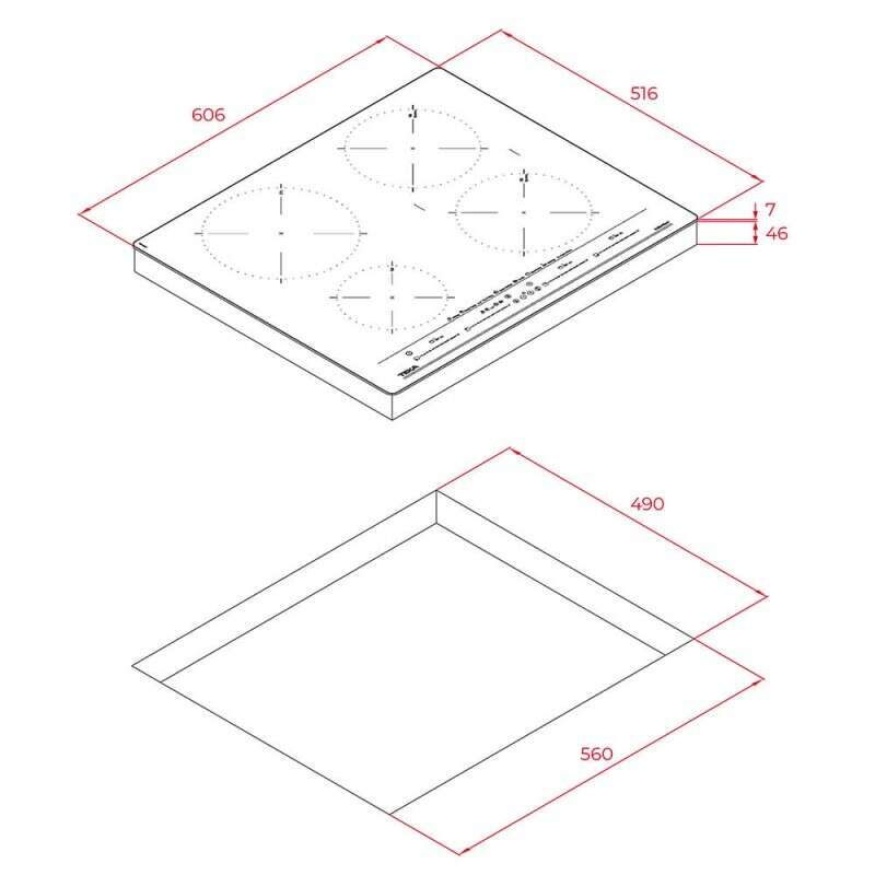 Bếp từ Teka ITC 64630 BK MST 112500023
