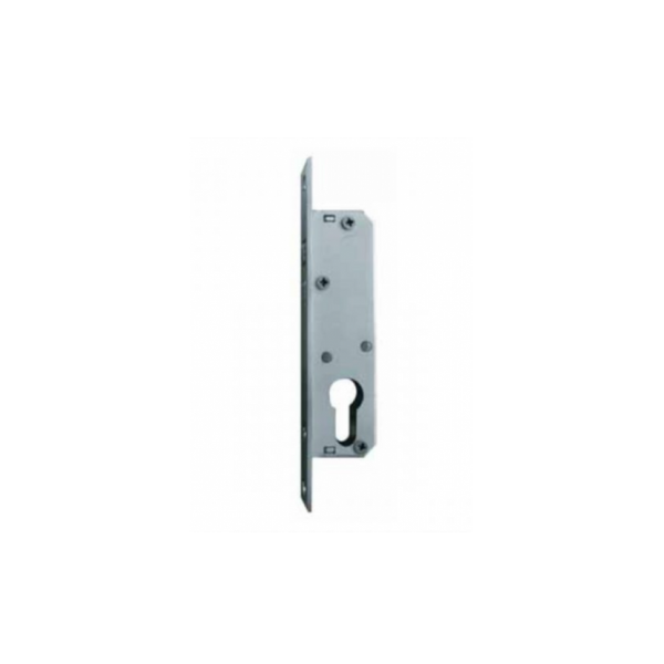 Thân khóa Hafele cho cửa trượt đố nhỏ S30/0A Inox mờ 911.26.595