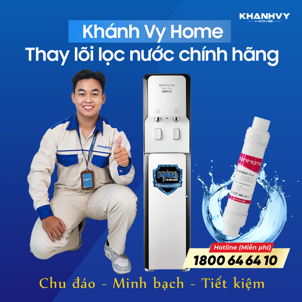 Thay lõi lọc nước KoriHome