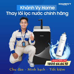 Thay lõi lọc nước Philips
